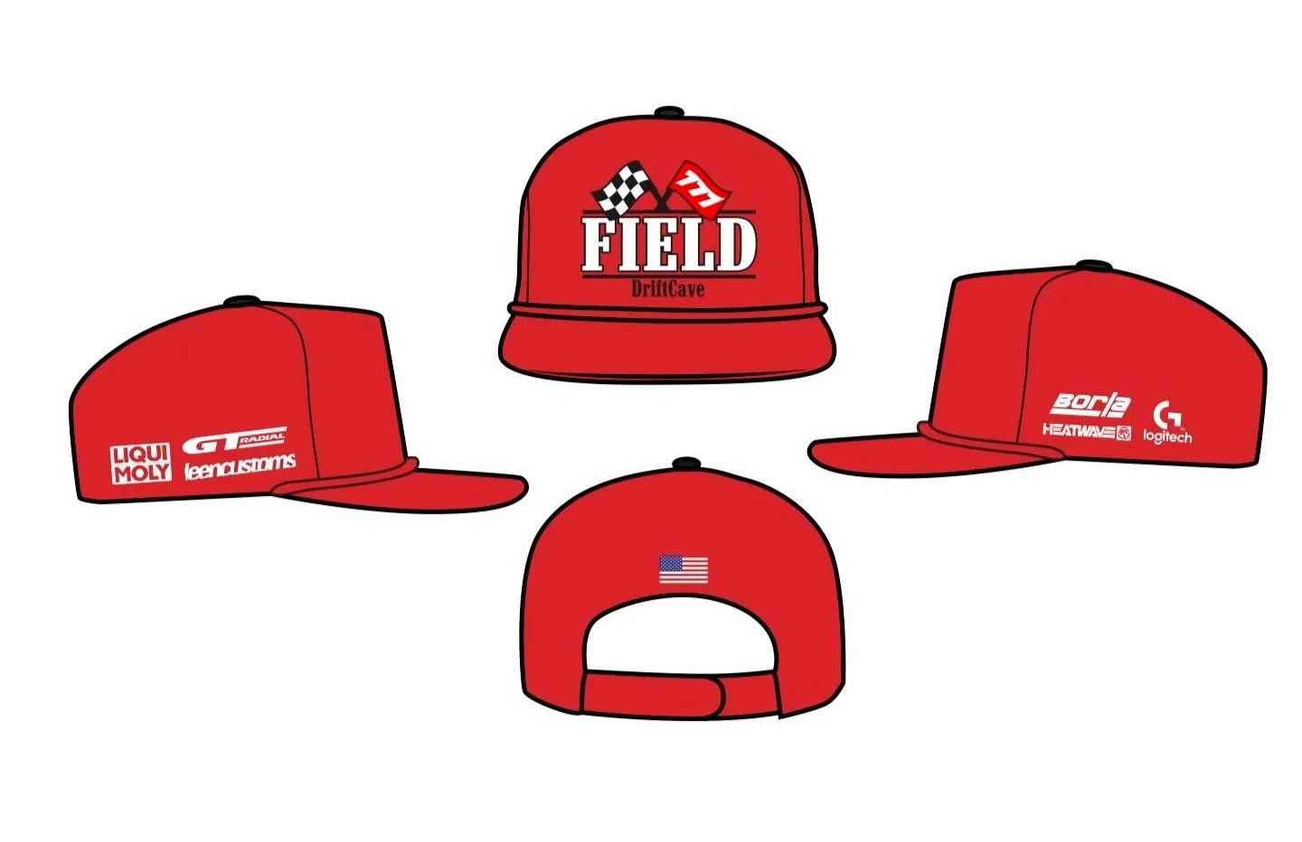 2025 - MATT FIELD - BLACK C6/C8 CORVETTE HOODIE — DRIFT CAVE